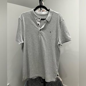 All Saints Short Sleeve Collar Shirt